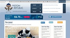 Desktop Screenshot of pistonrepublic.com